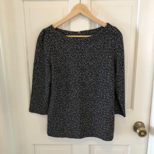 Ann Taylor Loft 3/4 length sleeve top